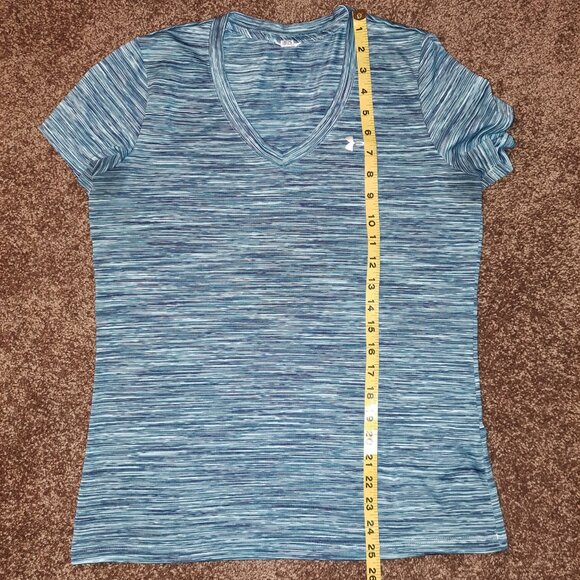 Under Armour Women's UA Tech™ Space Dye V-Neck - Picture 2 of 8